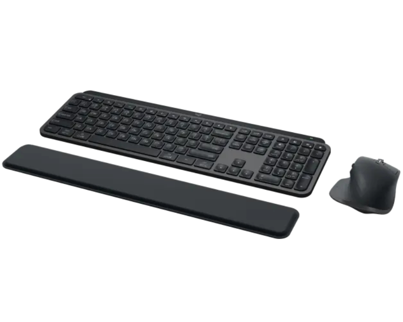 LOGITECH MX Keys S Combo Graphite Wireless Desktop US tastatura + miš - Slika 7