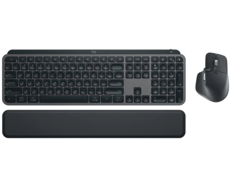 LOGITECH MX Keys S Combo Graphite Wireless Desktop US tastatura + miš - Slika 5