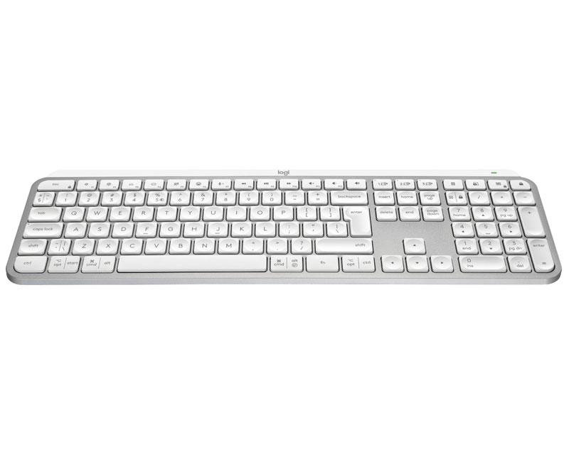 LOGITECH MX Keys S Wireless Illuminated tastatura Pale Grey US - Slika 5