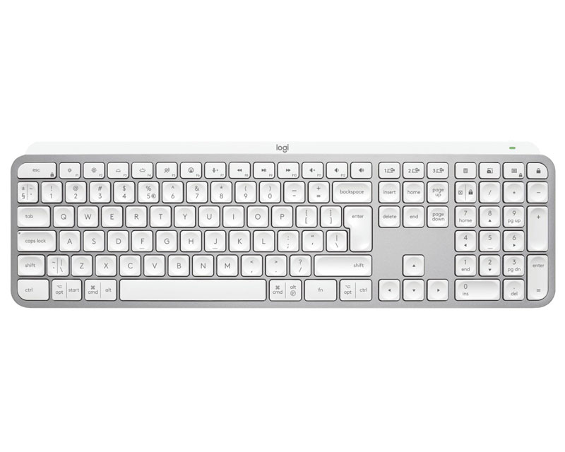 LOGITECH MX Keys S Wireless Illuminated tastatura Pale Grey US - Slika 4