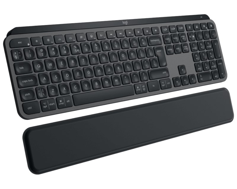 LOGITECH MX Keys S Plus Wireless Illuminated tastatura Graphite US - Slika 8