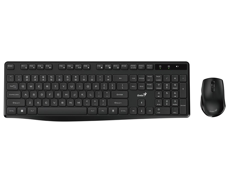 GENIUS KM-8206S Wireless USB US wireless crna tastatura - Slika 10