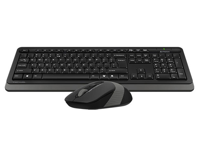 A4 TECH FG1010 FSTYLER Wireless Combo USB YU sivi set - Slika 5