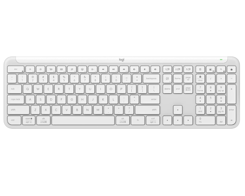 LOGITECH K950 Wireless White US tastatura bela - Slika 14