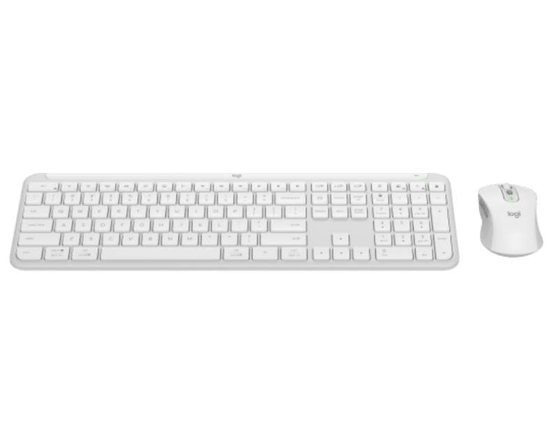 LOGITECH MK950 Wireless Desktop White US tastatura + miš - Slika 5