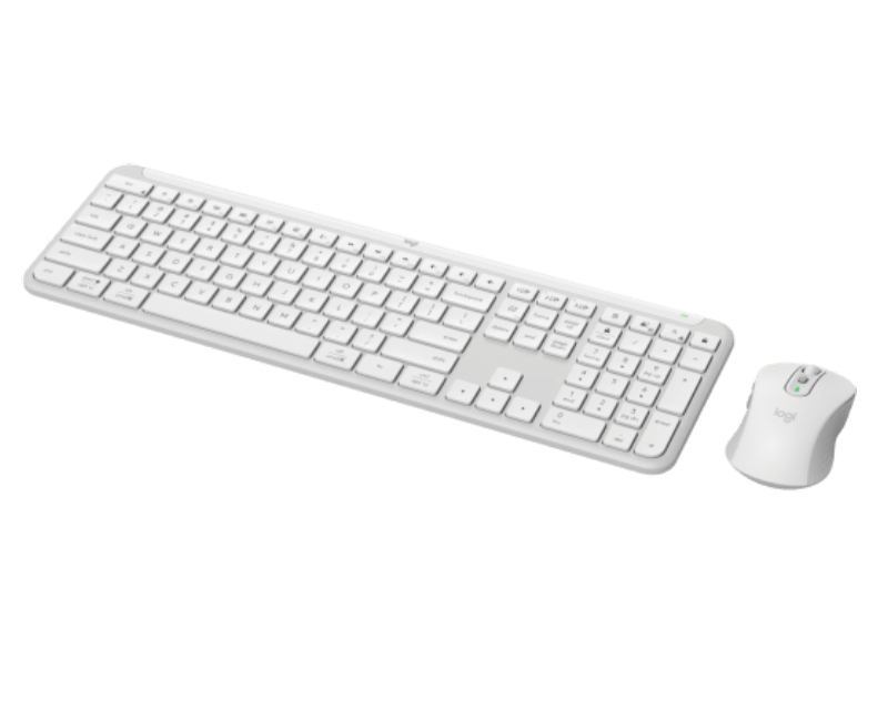 LOGITECH MK950 Wireless Desktop White US tastatura + miš - Slika 9