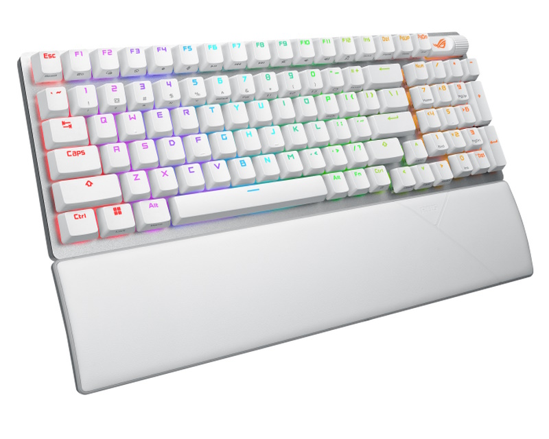 ASUS X901 ROG Strix Scope II 96 Wireless Gaming tastatura bela - Slika 9