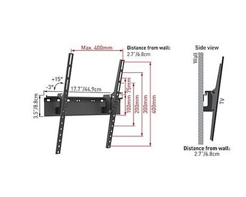 BARKAN E314 LCD TV zidni nosač od 13 do 65 inča - Slika 18