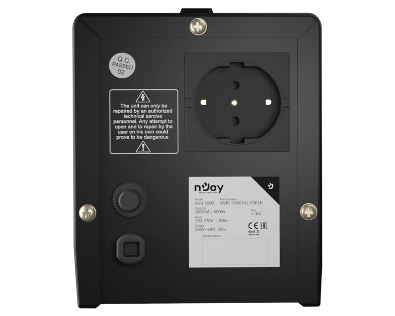 NJOY Alvis AVR 1000VA 600W (AVRL-10001AL-CS01B) - Slika 15