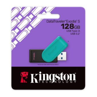 KINGSTON 128GB DataTraveler Exodia S USB 3.2 Gen1 DTXS/128GB