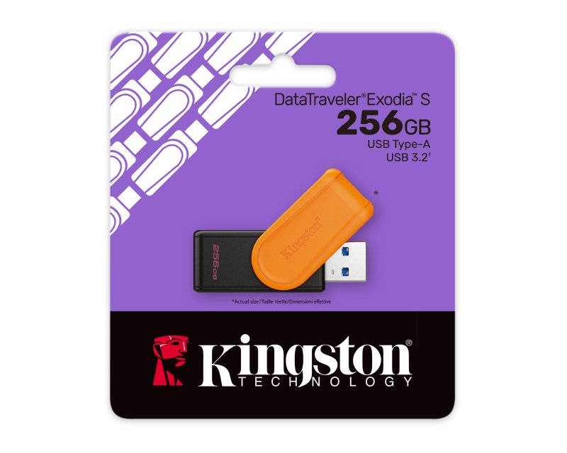 KINGSTON 256GB DataTraveler Exodia S USB 3.2 Gen1 DTXS/256GB - Slika 2
