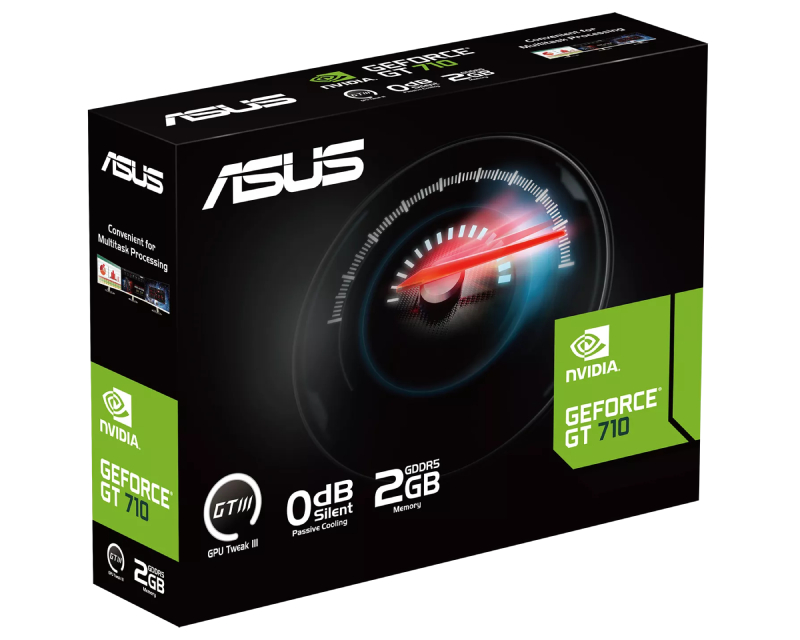ASUS nVidia GeForce GT 710 2GB 64bit GT710-SL-2GD5-BRK-EVO grafička karta - Slika 7