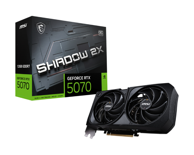 MSI nvidia RTX 5070 12G 192bit GeForce RTX 5070 12G SHADOW 2X OC grafička karta - Slika 2