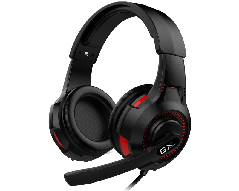 GENIUS HS-G600V crne slušalice sa mikrofonom i vibracijom - Slika 3