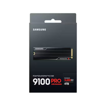 SAMSUNG 4TB M.2 NVMe MZ-VAP4T0CW 9100 Pro Heatsink Series