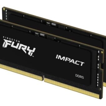 KINGSTON SODIMM DDR5 32GB (2x16GB kit) 6000MT/s KF560S38IBK2-32 FURY Impact Black XMP