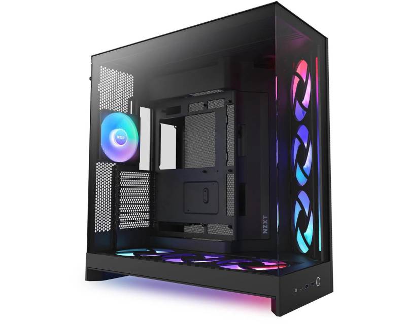 NZXT H9 Flow RGB+ Gaming kućište crno (CM-H92FB-P1) - Slika 3