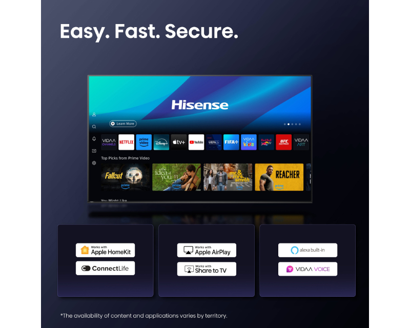 HISENSE 100 inča 100U7Q Mini-LED 4K UHD Smart TV - Slika 2