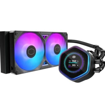 COOLER MASTER MasterLiquid ML 240 Atmos II LCD ARGB vodeno hlađenje crno (MLX-D24M-A25SZ-L1)