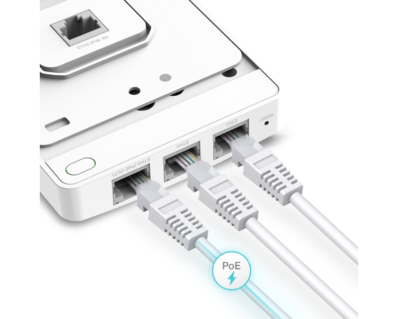 TP-LINK_ EAP235-Wall(EU) WiFi Zidni Access Point Gigabitni - Slika 2