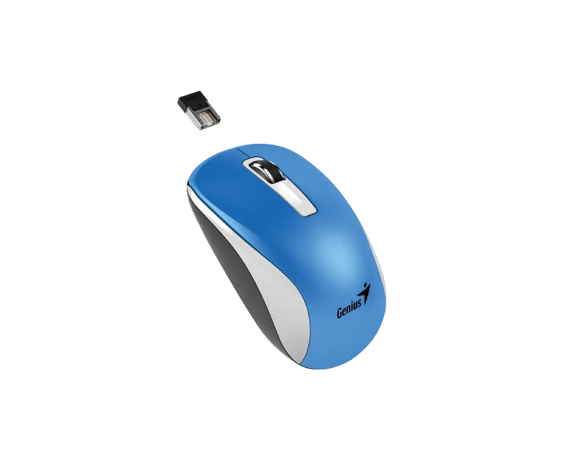 GENIUS NX-7010 Wireless Optical USB beli-plavi miš - Slika 2