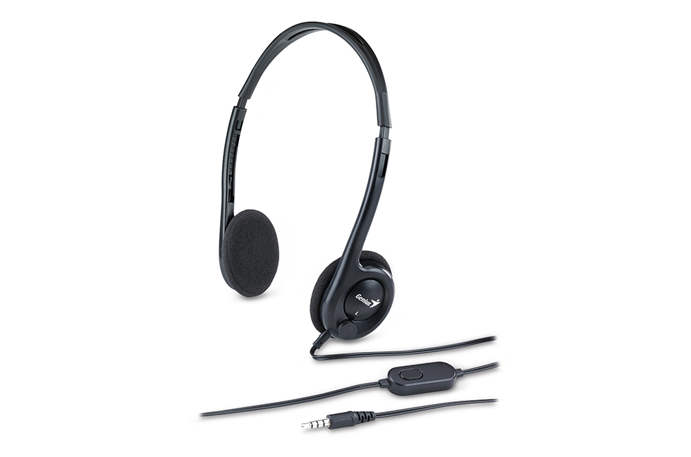 GENIUS HS-200C +Single Jack Cable slušalice sa mikrofonom