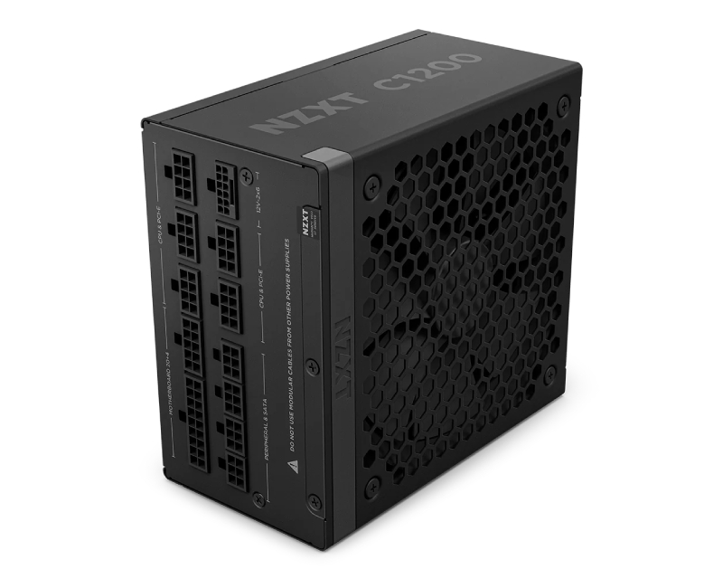 NZXT C1200 Gold ATX 3.X 1200W (PA-2G2BB-EU) modularno napajanje crno - Slika 2