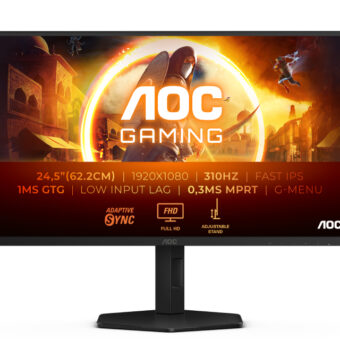 AOC 24.5 inča 25G4SXU FHD 1920x1080 Fast IPS 310 Hz gaming monitor