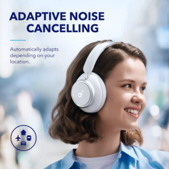 ANKER Soundcore Space Q45 ANC BT slušalice bele