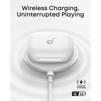 ANKER Soundcore AeroFit 2 BT bubice sa mikrofonom bele