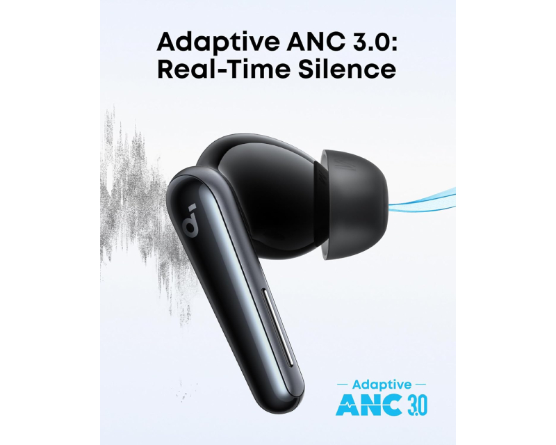 ANKER Soundcore Liberty 5 TWS ANC BT bubice sa mikrofonom crne - Slika 3