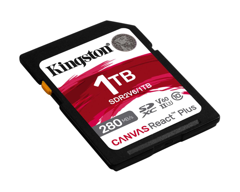 KINGSTON Memorijska kartica SDR2V6/1TB 1TB SDXC UHS-II 280R/150W U3 V60 - Slika 3
