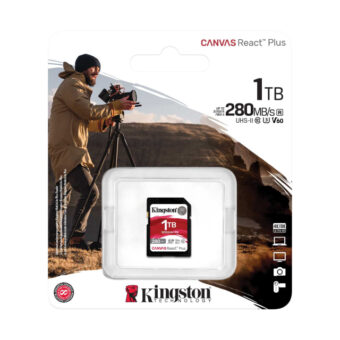 KINGSTON Memorijska kartica SDR2V6/1TB 1TB SDXC UHS-II 280R/150W U3 V60