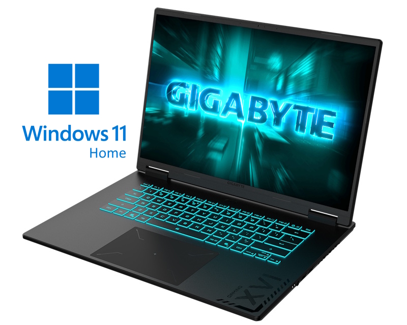 GIGABYTE A16 3WH 16 inch FHD+ 165Hz 300nits AMD Ryzen 7 260 16GB 1TB SSD GeForce RTX 5070 8GB Backlit Win11Home gaming laptop