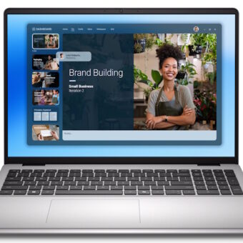 DELL 16 DC16251 16 inch FHD+ 300nits Core 7 150U 32GB 1TB SSD Backlit FP metalni silver laptop