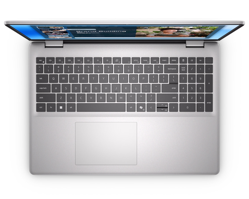 DELL 16 DC16251 16 inch FHD+ 300nits Core 7 150U 32GB 1TB SSD Backlit FP metalni silver laptop - Slika 3