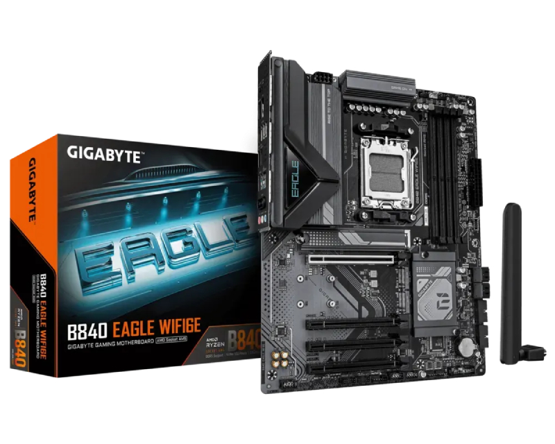 GIGABYTE B840 EAGLE WF6E rev. 1.0 matična ploča - Slika 3