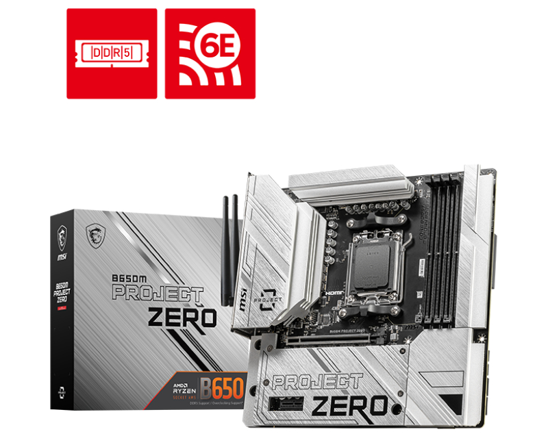 MSI B650M PROJECT ZERO matična ploča - Slika 3