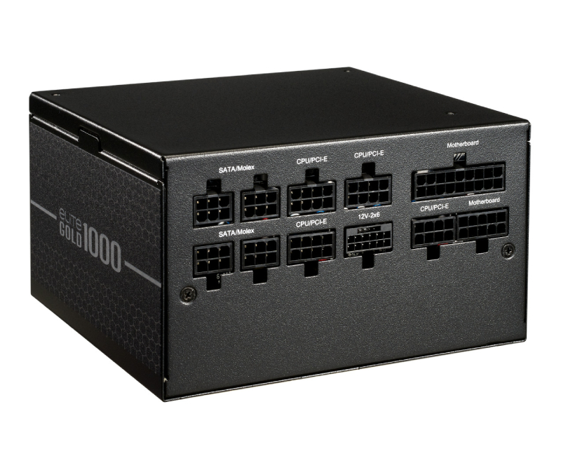 COOLER MASTER Elite Gold 1000W napajanje (MPW-A001-AFAG-BEU) 5Y - Slika 2