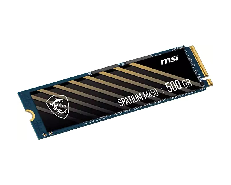 MSI SPATIUM M450 500GB PCIe 4.0 NVMe M.2 V1 SSD