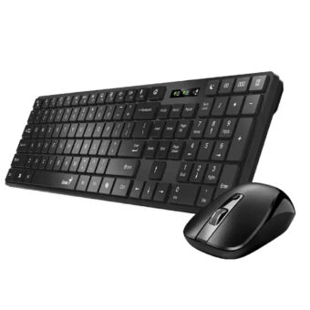 GENIUS SlimStar 8250 Wireless USB YU crna tastatura+ miš