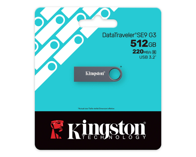 KINGSTON 512GB DataTraveler SE9 G3 USB 3.2 Gen1 KE-U2X512-1AC - Slika 2