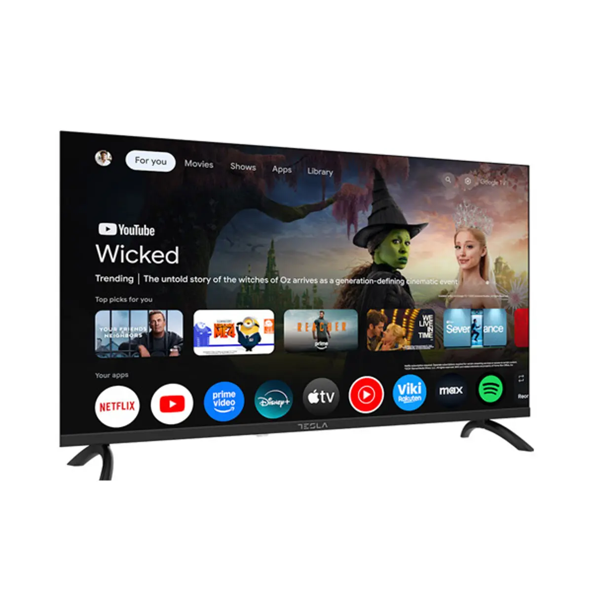 Televizor Tesla 32E655BHS Smart, LED, HD Ready, 32''(81cm), DVB-T/T2/C/S/S2 - Slika 2