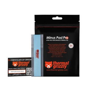 THERMAL GRIZZLY TG Minus Pad Pro - 120x20x0.5 mm termal pad (2pcs) (TG-MP-P-120-20-05-2)