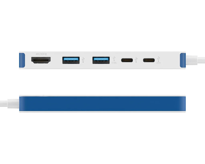 TARGUS HyperDrive Flex 5 Port USB-C Hub beli (HD4101BUGL) - Slika 2