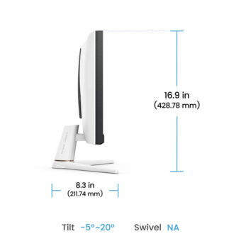 BENQ 24.5 inča EX251 FHD 1920x1080 IPS 220 Hz HDR10 Gaming beli monitor