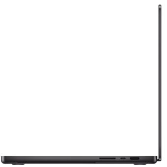 APPLE MacBook Pro 16.2 inch M4 Pro 14-core CPU 20-core GPU 24GB 512GB SSD Space Black (MX2X3) NOB