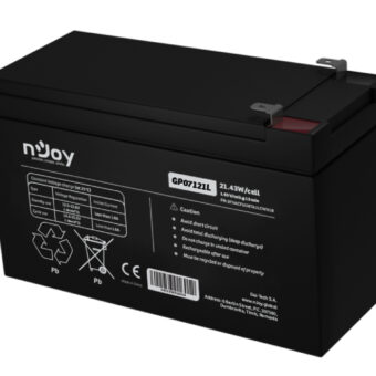 NJOY GP07121L baterija za UPS 12V 5Ah (BTVACFUOBTA1LCW01B)