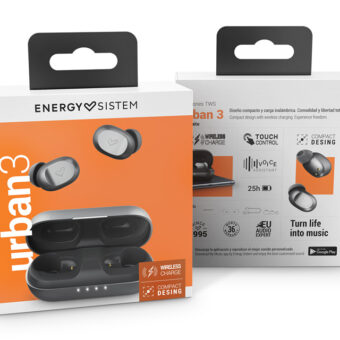 ENERGY SISTEM Urban 3 Graphite True Wireless bežične slušalice sive (M45182)