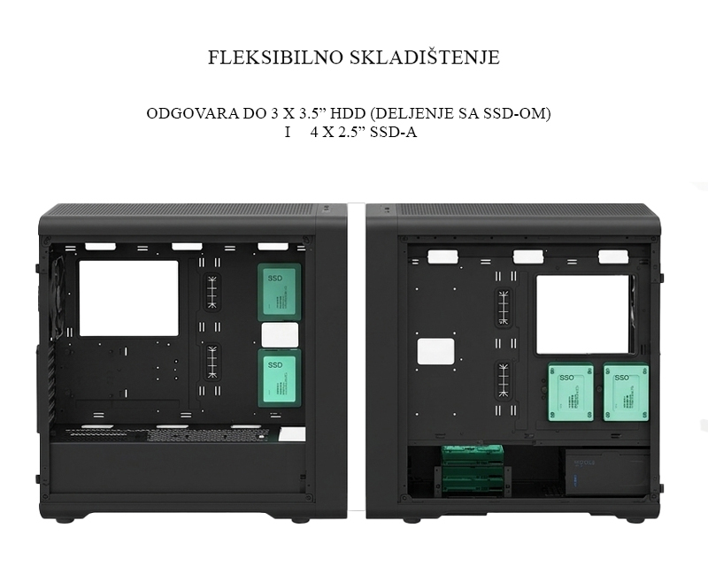 FSP GROUP CUT593A kućište - Slika 3